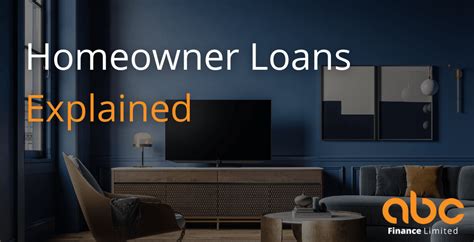 Homeowner Loans .